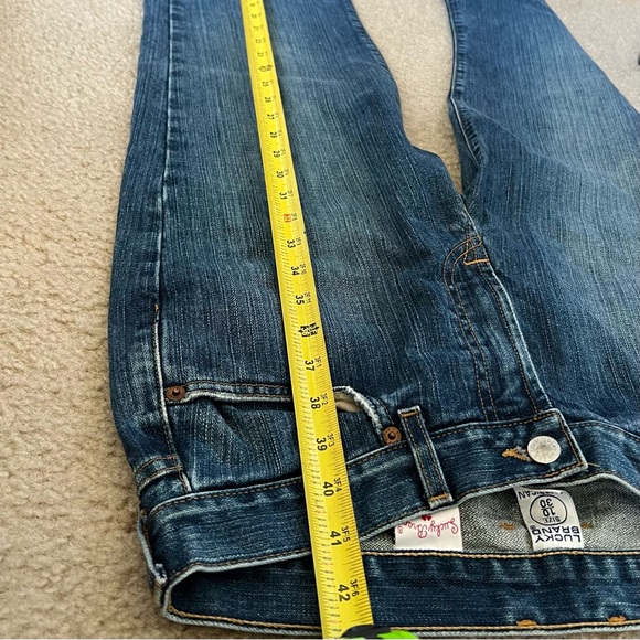 Lucky Brand Dungarees by Gene Montesano Mid-Rise Boot Cut Jeans, Size 10/30 - Picture 15 of 16
